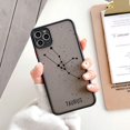 thumbnail image 1 of Doce constelaciones funda de teléfono para iPhone 8 7 Plus SE 2 X XR XS Max fundas para iPhone 11 12 13 14 Pro Max Mini funda trasera dura Tan Jianjun unisex, 1 of 2