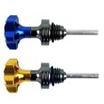 thumbnail image 5 of Accessories For 110cc 125CC for Yamaha Honda Bike Go Kart Motorcycle Engine Dipstick Level Gauge Meter Oil Tank Dipstick Motorbike Oil Cap BLUE, 5 of 8