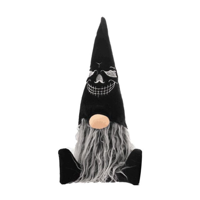 Gnomo de Halloween Hecho a mano YONGSHENG Tomte gnomos suecos sentados Nisse gnomos escandinavos decoraciones de mesa