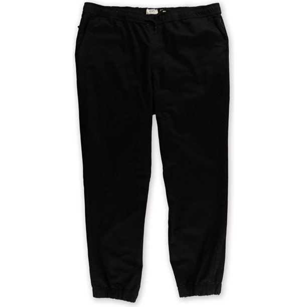 Ecko Unltd. Pantalones chinos informales de sarga para hombre, negro, 42 de ancho x 32 de largo Ecko Unltd. chino
