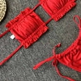 thumbnail image 7 of Tbopshirt Bikinis for Women,Womens Bathing Suits,Women Ruched Hollow Bikini Push-up Padded Swimwear Swimsuit Beachwear Set,Womens Swimsuits, 7 of 7