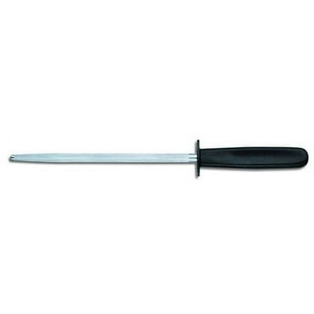 Victorinox 8 Inch Honing Steel | Stainless Steel Honing Rod – For Realigning Knife Edges – Fibrox Pro Handle – Made in Switzerland