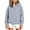 Blue, variant on Lutiedan Girls Leopard Print Hoodie Oversized Fleece Fall Winter Hooded Sweatshirts Long Sleeve Casual Pullover Top Size 3-13,Pink