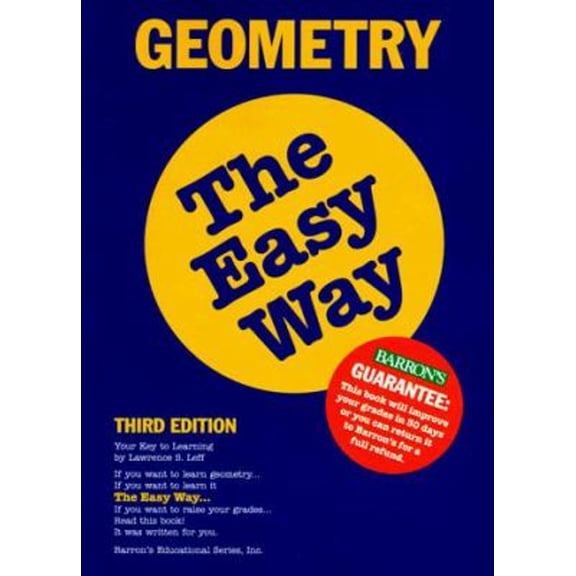Pre-Owned Geometry the Easy Way (Paperback) 9780764101106