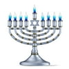 Two-Tone Plastic Electric Menorah with Bulbs