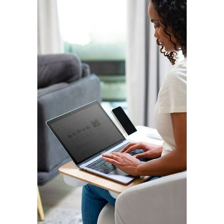 LapGear - Home Office Lap Desk (Fits up to 15" Laptop) - White Oak Woodgrain