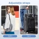 thumbnail image 3 of Paquete de 2 Almohadas de Viaje Rellenables para Equipaje Adicional, Almohada de Cuello de Viaje de Terciopelo con Tamaño de Cuello Ajustable, Se Adapta A Viajes, 3 of 5