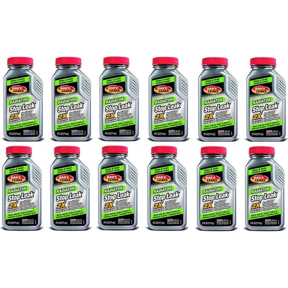 Bar's Leaks 1194 Grey Radiator Stop Leak - 6 oz. 12