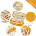 thumbnail image 3 of BAMAIA Big Capacity Pencil Pen Case Office College School Large Storage High Capacity Bag Pouch Holder Box Organizer, 3 of 6
