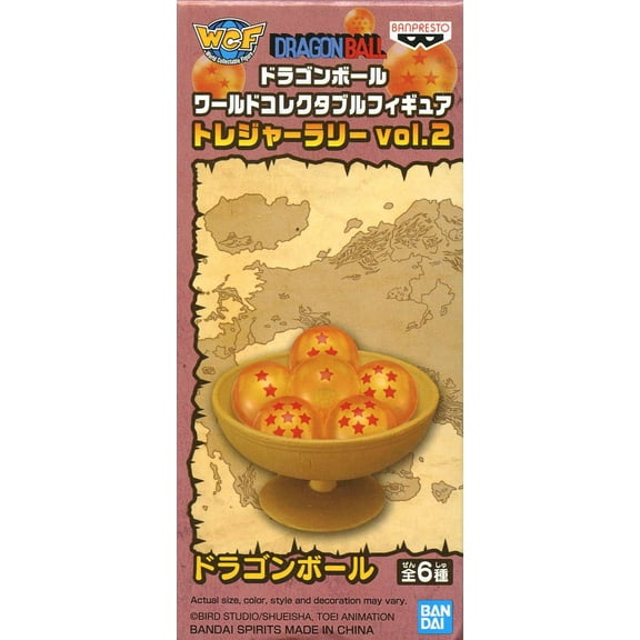 WCF Treasure Rally Volume 2 Dragon Balls Mini Figures
