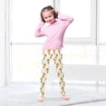 thumbnail image 5 of joogoo Girls' Leggings Flowers Yoga Pants 7-8T, 5 of 8
