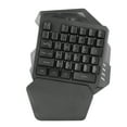 thumbnail image 3 of Gaming Keyboard,One Handed Gaming Keyboard One Handed Gaming Keyboard Single Hand Keyboard Remarkable Clarity, 3 of 14