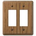 thumbnail image 1 of Plato de pared Wood Rocker de 2 bandas AMERELLE Contemporary, 1 of 1