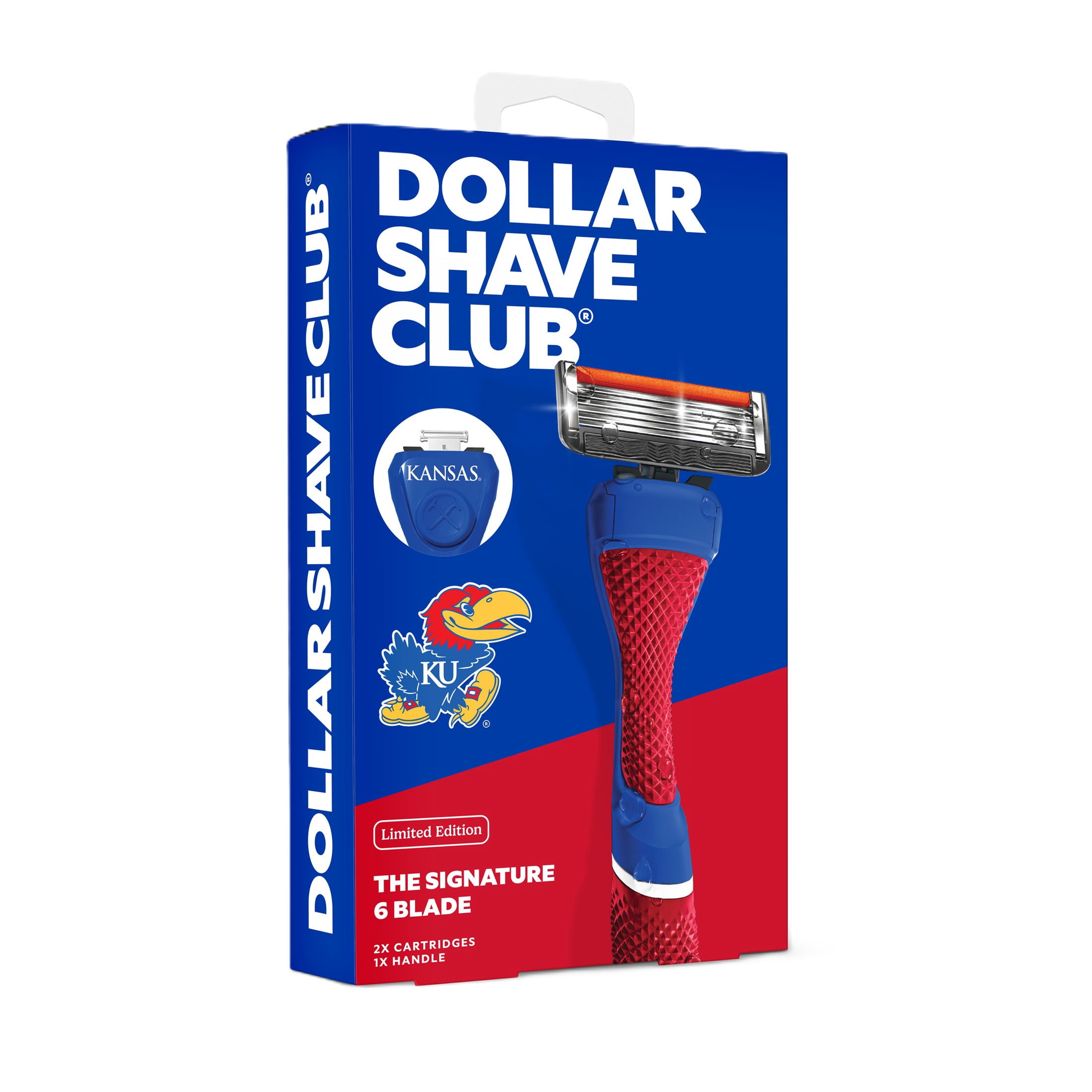 Dollar Shave Club Kansas 6-Blade Razor Starter Set With Limited-Edition Handle