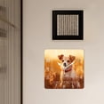 thumbnail image 3 of 16 Inch Wall Clock Battery Operated Square Clock Decorative for Office, Kitchen, Outdoor, Living Room，Welsh Corgi Dog Puppy Print, 3 of 4