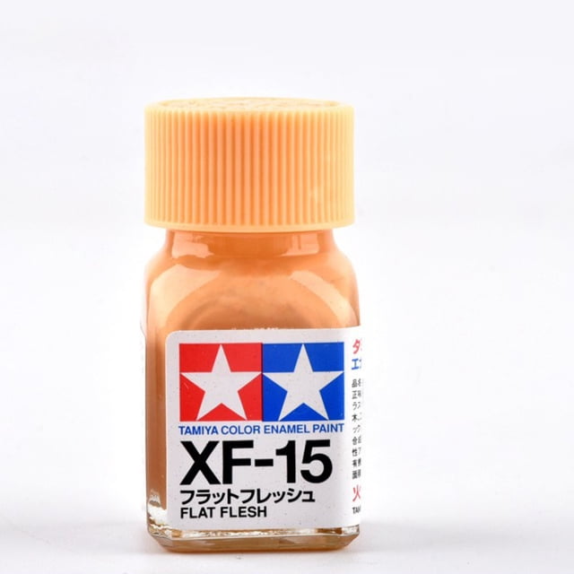 Tamiya XF-15 Flat Flesh Enamel Paint 10ml for Scale Models Miniatures