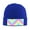 Blue, variant on Rainbow Stripe Winter Beanie Hats for Men Women Warm Cozy Knitted Cuffed Skull Cap Black