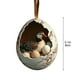 thumbnail image 3 of Christmas Happy Farm Christmas Eggs Baby Animals Ducks Dinosaur Snake Eggs Christmas Ornaments Christmas Tree Pendant, 3 of 6