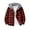 Red, variant on UQJfacai Boys Hoodies Shirts Kids Casual Button Down Plaid Shirt Fall Winter Long Sleeve Hooded Shacket Jackets with Pocket 5-14 Years