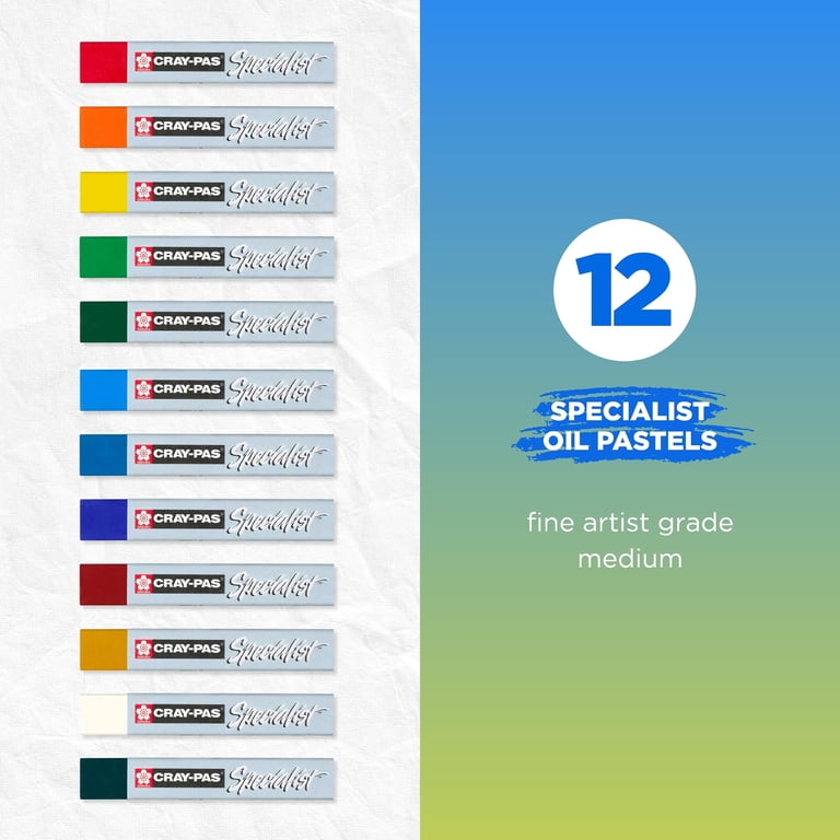 Sakura Cray-Pas Specialist Oil Pastel Set - Soft Oil Pastels for