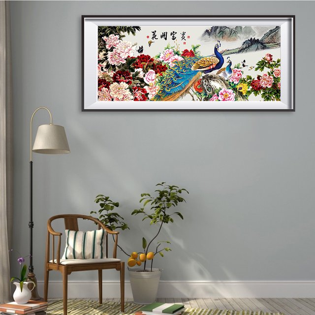 Cuadros Decorativos 5D bricolaje completo taladro diamante pintura flor fortuna Cruz puntada conjunto de costura Ndcxsfigh Nuevos Originales