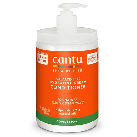 Cantu Sulfate-Free Hydrating Cream Conditioner with Shea Butter  25 fl oz
