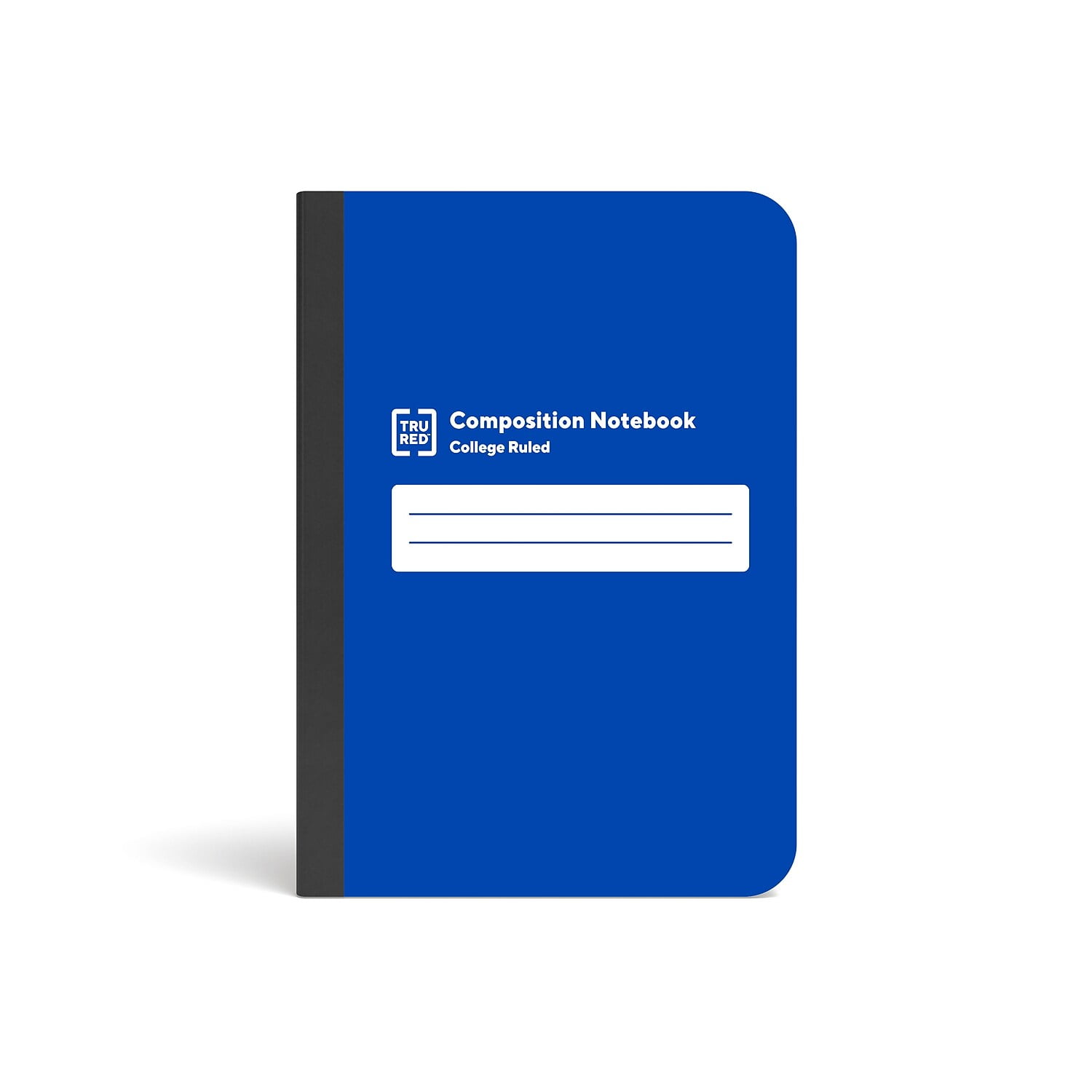 Staples Mini Composition Notebook 5" x 7" College Ruled 80 Sh. Blue