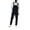 R05-Black, variant on RMGVDSD Men's Bib Overalls Fashion Jeans Jumpsuit Denim Casual Work Bibs Coveralls With Suspender Straps Lightweight Jumpsuits With Pockets,Black