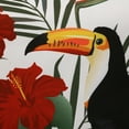 thumbnail image 4 of Tropicana Butterfly Outdoor Toucan Pillow 20 x 20 in Multi, 4 of 5