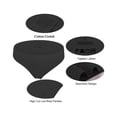 thumbnail image 4 of Ropa interior hipster sin costuras FINETOO para mujer, paquete de 6, color negro, 4 of 7