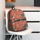 thumbnail image 5 of Disketp Hedgehog Mushroom Mochila Ligera Clásica con Múltiples Bolsillos, Mochila Casual para Hombre y Mujer, Ideal para Escuela, Trabajo y Viajes, 5 of 6
