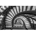 thumbnail image 2 of Sun, Yimei 24x17 Black Ornate Wood Framed with Double Matting Museum Art Print Titled - The Rookery, 2 of 4