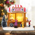 thumbnail image 1 of Lutabuo Christmas Lighted Dining Car Resin Craft Multicolor Creative Village Scene Gifts, 1 of 9