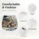 thumbnail image 4 of Balery Wolf Family Winter Wonderland Pantalones cortos deportivos para mujer con forro y dos bolsillos, elásticos, para entrenamiento, gimnasio, yoga-X-Large, 4 of 7