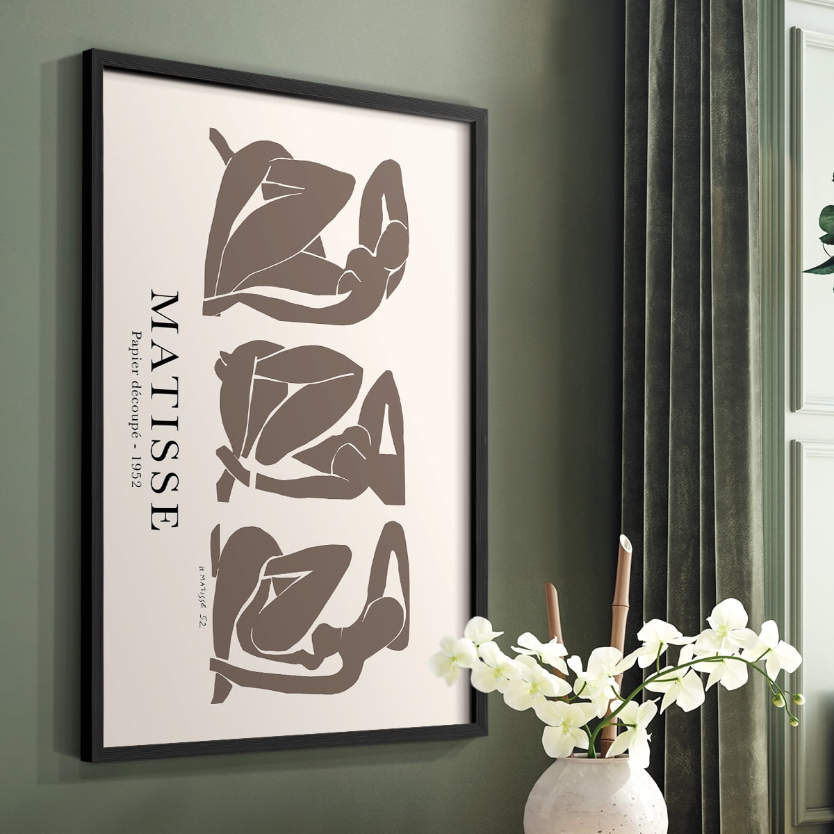 Matisse CCLIV in Solid Wood 8 x 10 Framed Print