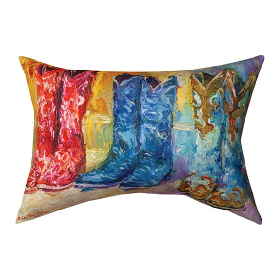 Manual SHCBTS Cowboy Boots Climaweave Pillow, 18-inch Length