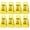 17.5IN-8PACK-Yellow, variant on 24 Inches Caution Wet Floor Sign, 3PCAK Yellow Bilingual Double-Sided Safety Warning Signs,A Frame Safety Wet Floor Signs Commercial