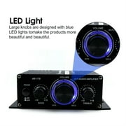 Audio Amplifiers For Car Home Bass 2.0 Channel Hifi Sound Amplifier Home Digital 12V Mini Treble Power Amplify