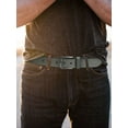 thumbnail image 2 of YOETEY Mens Belt Leather Belt for Jeans, Casual and Dress, Classic Style 1 3/8"(35mm), 2 of 9
