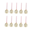 thumbnail image 4 of Worgeous  10 Pcs Bell Wind Chime Ornaments Christmas Decorations Golden, 4 of 8