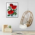 thumbnail image 3 of Cuadros Decorativos 5D DIY diamante pintura flores hoja completo redondo taladro arte cuadro decoración del hogar JShteea Nuevos Originales, 3 of 8