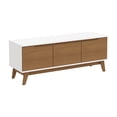 thumbnail image 2 of Mueble TV 55" Kappesberg 136cm con 3 Puertas Blanco/Canela, 2 of 10