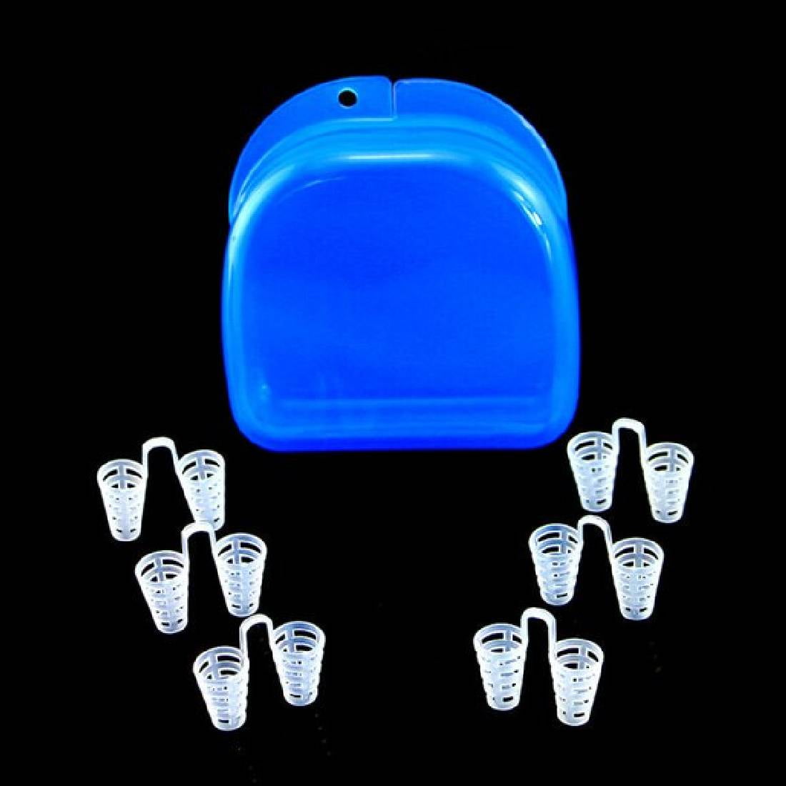 EZGO 6pc Medium Anti Snoring Device Nasal Dilators Nose Vents Breathing Stoper Aid
