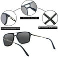 thumbnail image 2 of SUNVOES Polarized Sunglasses for Women Men Driving Vintage Square UV Protection, 2 of 10
