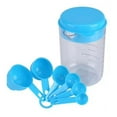 thumbnail image 7 of Clear Cup Set - High-Quality Measuring Cups & Spoons with Storage Hook, 6-Piece Variety Pack, 7 of 7