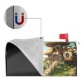 thumbnail image 2 of Goofa Cartoon Mushroom House Pattern Mailbox Cover, Mailbox Decoration with Magnetic Strips for Standard and Large Mailboxes, Easy Installation, Durable and UV-Resistant-25.5x21 in, 2 of 8