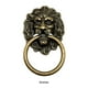 thumbnail image 3 of Kearding Anillo de tracción de cabeza de león duradero, resistente al óxido y elegante, fácil reemplazo, 8 paquetes/lote Decoración del hogar Bronce+8 piezas, 3 of 6