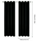 thumbnail image 3 of RKSTN blackout curtains Curtains Curtain Panel Pair 39 Inch X 51 Inch Curtain Overlay Elegant Curtains For Bedroom, 3 of 8