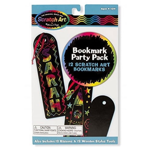 Kit de actividades Melissa & Doug Scratch Art Marker Pack para fiestas