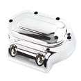 thumbnail image 5 of Right Transmission End Cover Smooth Chrome For Harley Heritage Softail Fatboy, 5 of 5